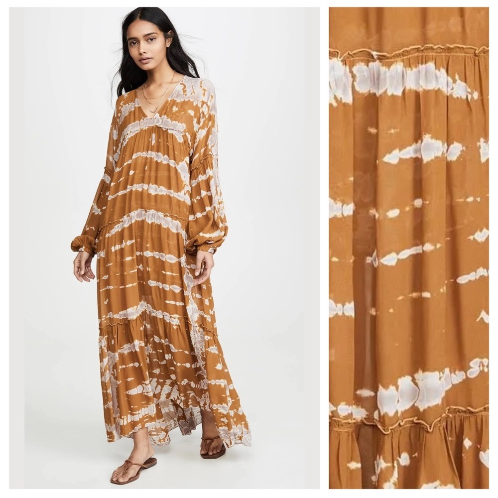 YFB Josette Dress in Sweet Fig Ladder Wash